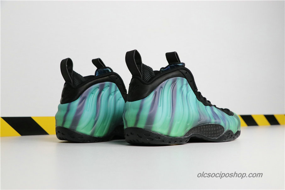 Férfi Nike Air Foamposite One Northern Lights Fekete/Zöld Cipők (840559-001)