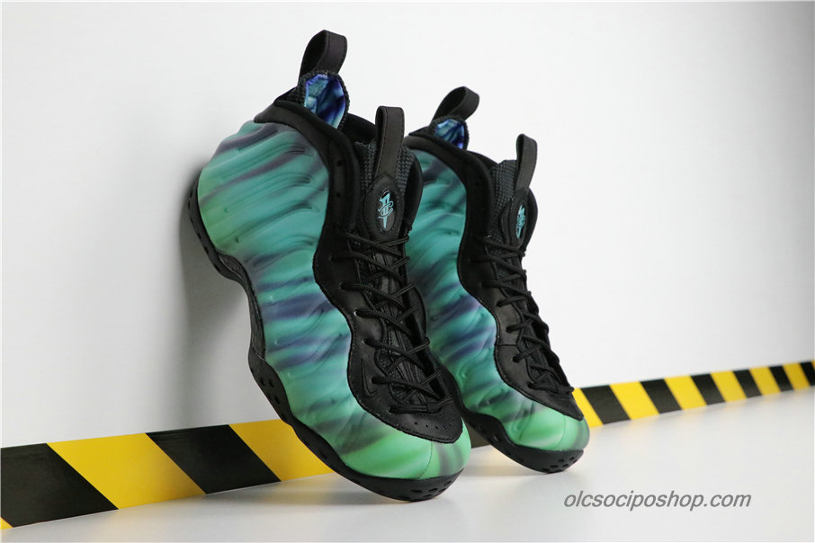 Férfi Nike Air Foamposite One Northern Lights Fekete/Zöld Cipők (840559-001)