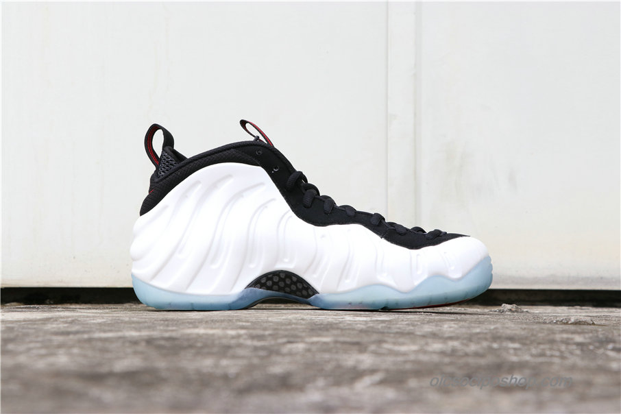 Férfi Nike Air Foamposite One Pearl Fehér/Fekete Cipők (624041-100)