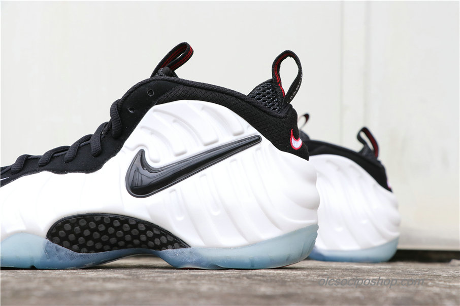 Férfi Nike Air Foamposite One Pearl Fehér/Fekete Cipők (624041-100)