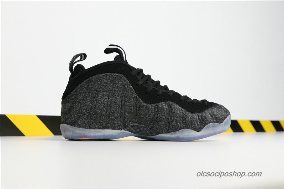 Férfi Nike Air Foamposite Pro Foam in Fleece Szürke/Fekete Cipők (624041-007)