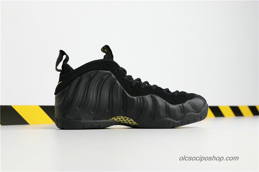 Férfi Nike Air Foamposite Pro QS Fekete/Arany Cipők (624041-009)