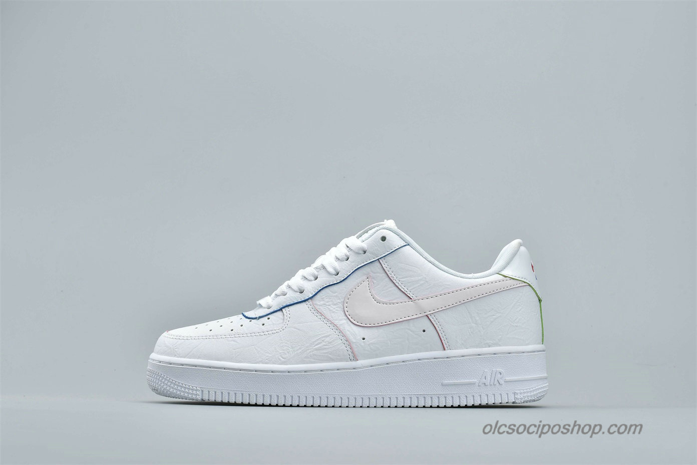 Női Nike Air Force 1 LO Low Fehér/Világos rózsaszín Cipők (AQ4139-100)