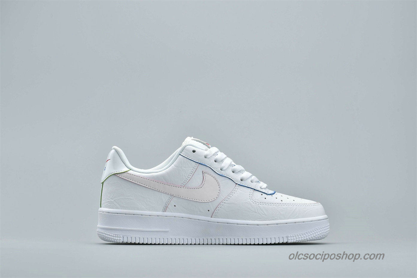 Női Nike Air Force 1 LO Low Fehér/Világos rózsaszín Cipők (AQ4139-100)