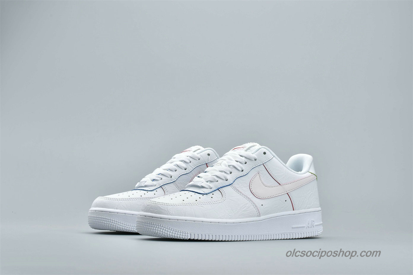 Női Nike Air Force 1 LO Low Fehér/Világos rózsaszín Cipők (AQ4139-100)