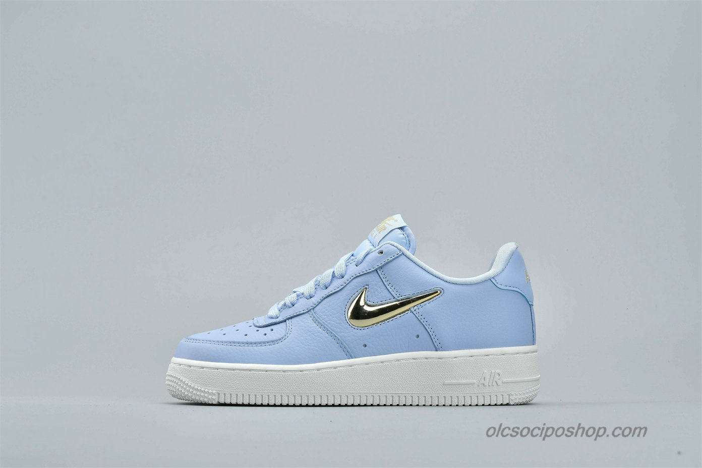 Női Nike Air Force 1 Low 07 PRM LX Világoskék/Arany Cipők (AO3814-400)