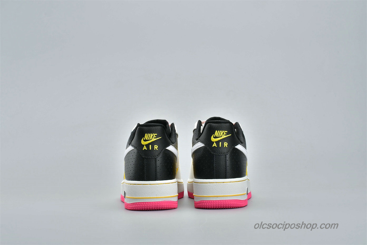Női Nike Air Force 1 Low 07 SE MOTO Fehér/Sárga/Fekete Cipők (AT2583-100)