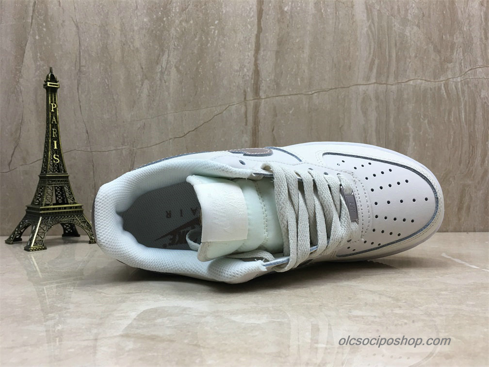 Női Nike Air Force 1 Low Fehér/Ezüst Cipők (314219-021)