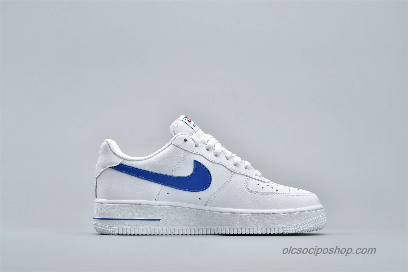 Férfi Nike Air Force 1 Low NYC HS Fehér/Kék/Narancs Cipők (722241-844)