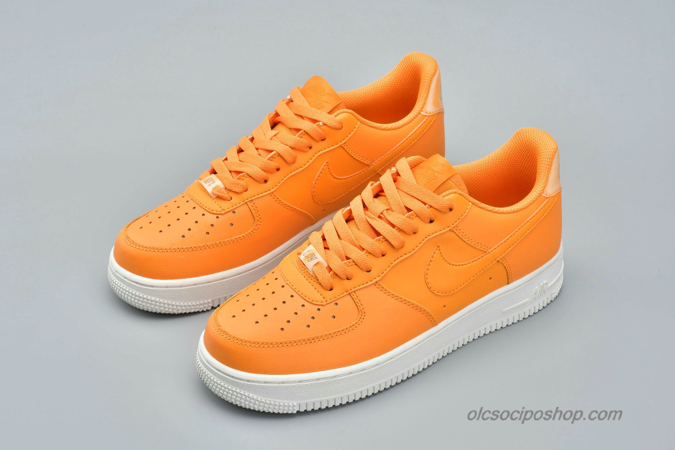 Nike Air Force 1 Low QS Narancs/Piszkosfehér Cipők (AO2132-801)