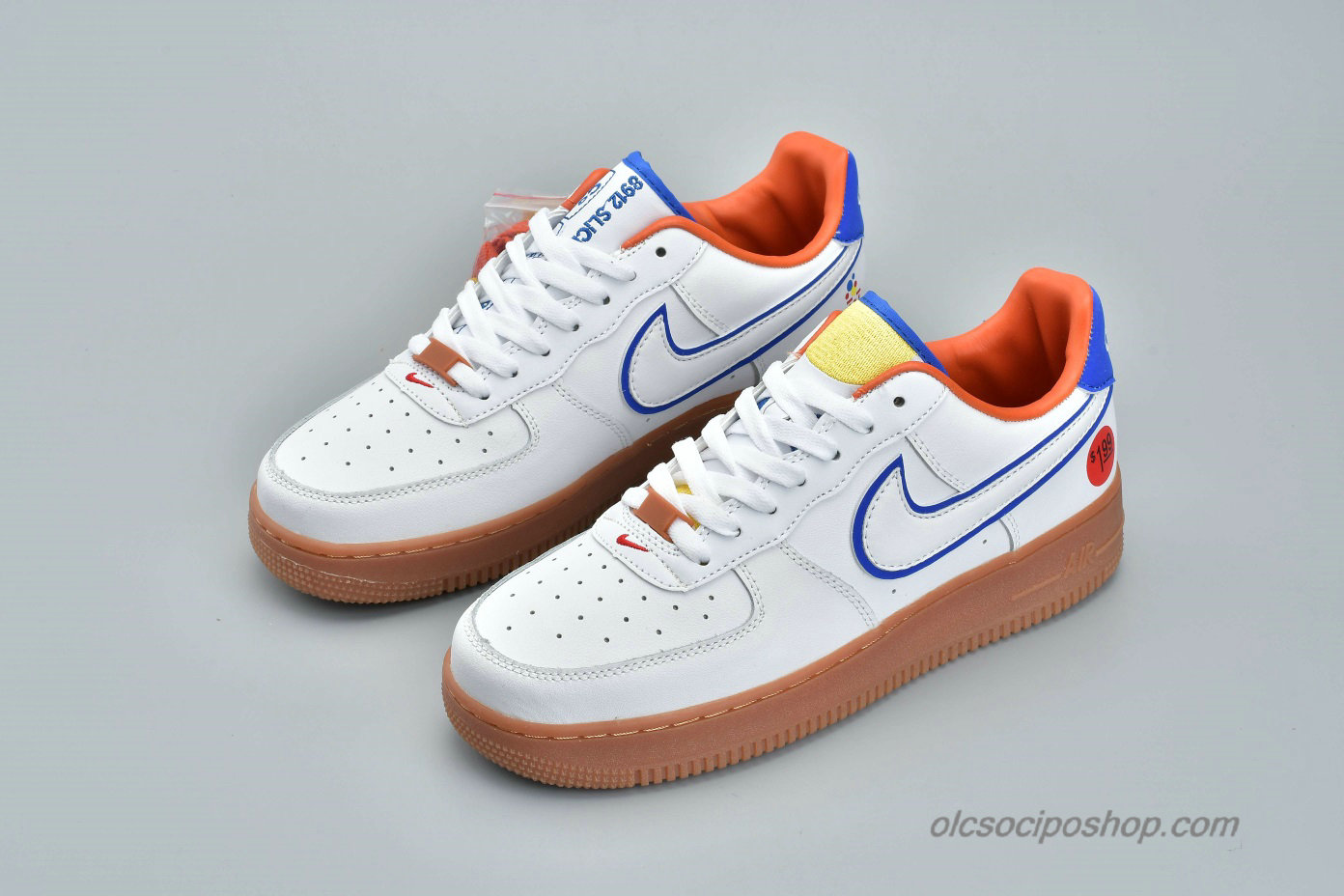 Nike Air Force 1 Low UPSTEP WONDER BREAD Fehér/Kék Cipők (653774-660)