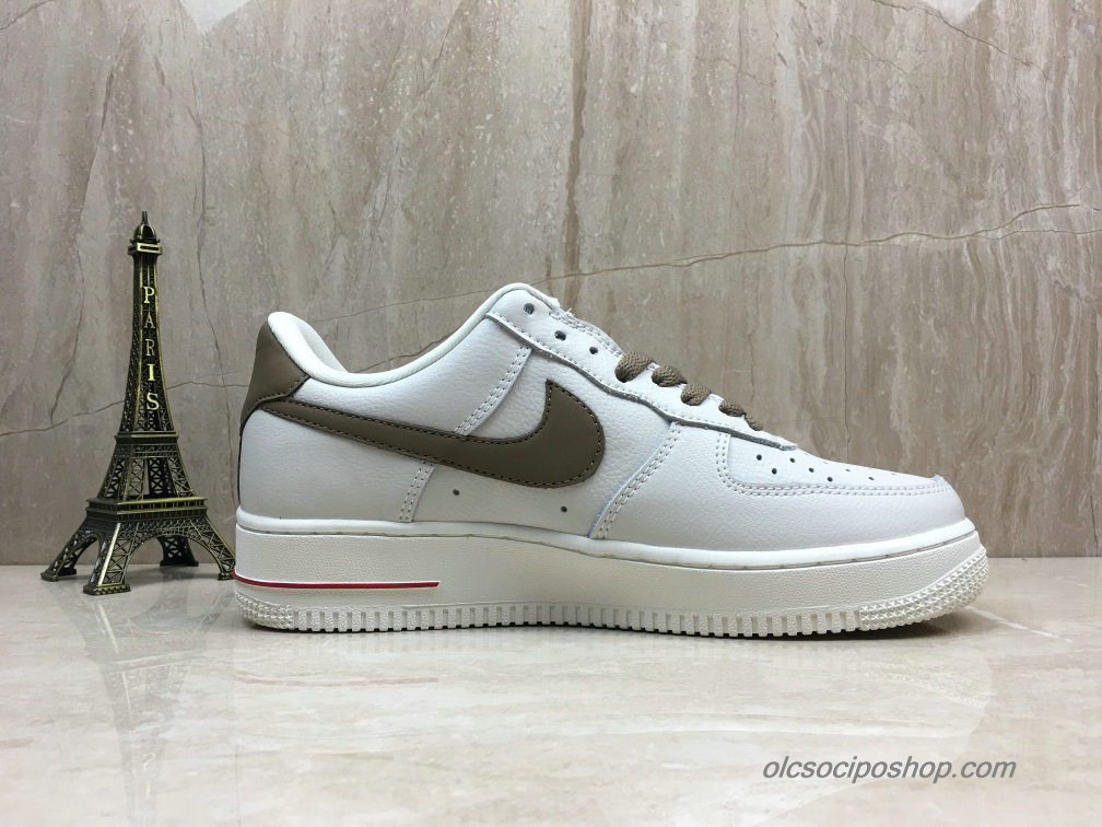 Nike Air Force 1 Low Fehér/Csokoládé Cipők (808788-996)