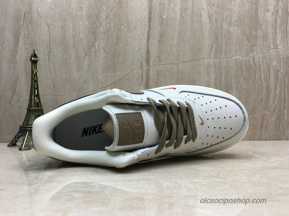 Nike Air Force 1 Low Fehér/Csokoládé Cipők (808788-996)