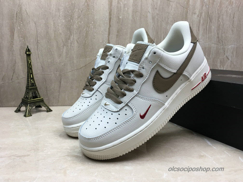 Nike Air Force 1 Low Fehér/Csokoládé Cipők (808788-996)