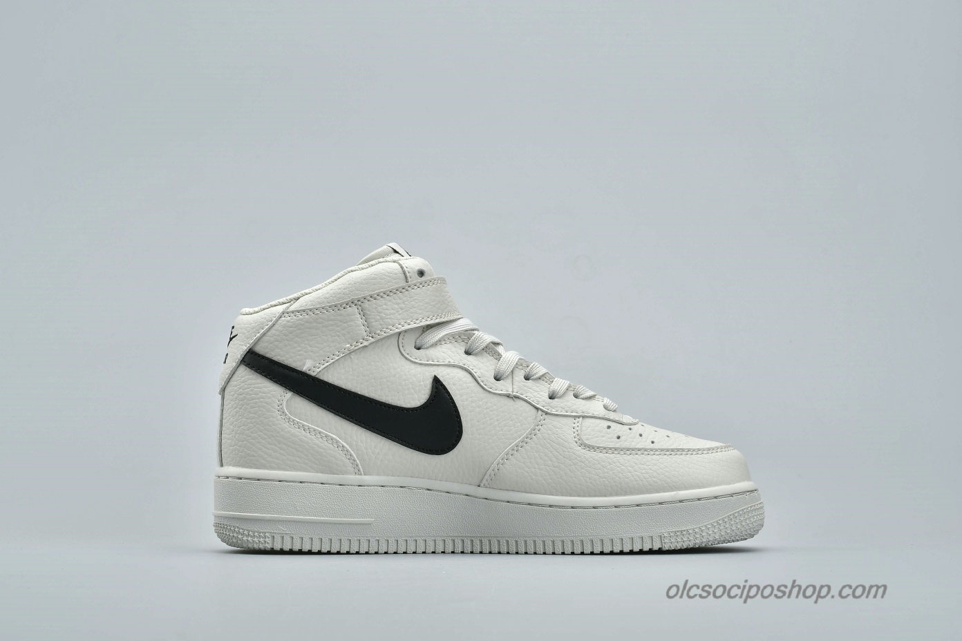 Nike Air Force 1 Mid 07 Piszkosfehér/Fekete Cipők (315123-047)