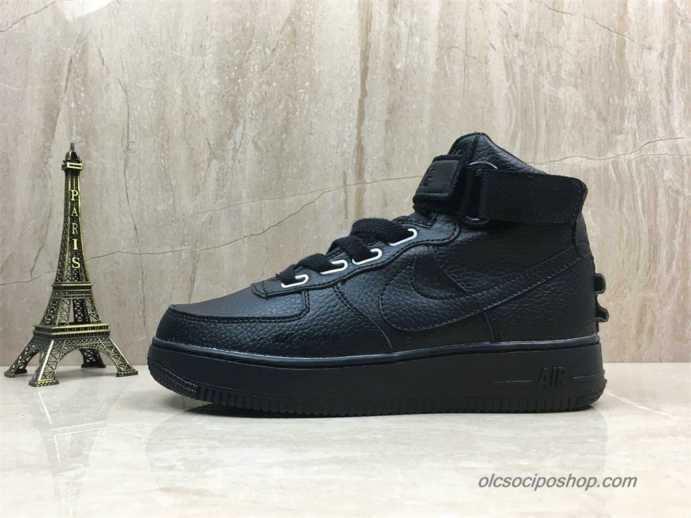 Női Nike Air Force 1 Mid Fekete Cipők (AJ7311-001)