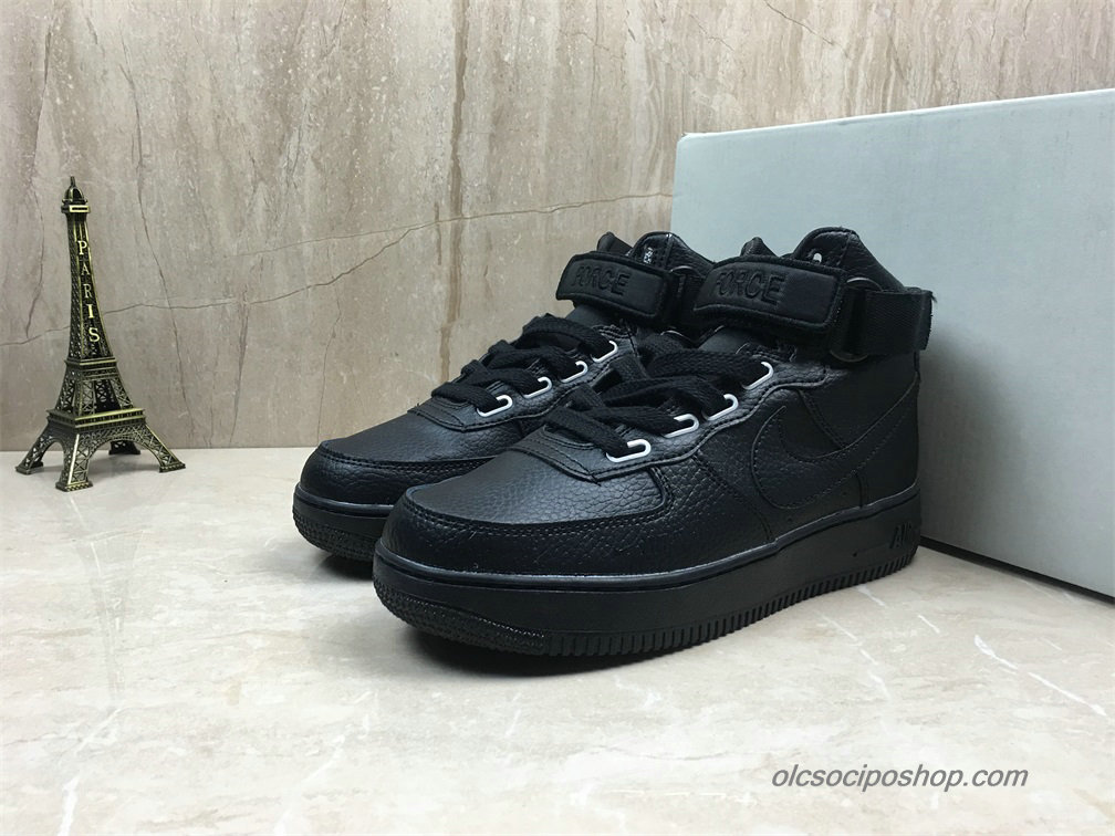 Női Nike Air Force 1 Mid Fekete Cipők (AJ7311-001)