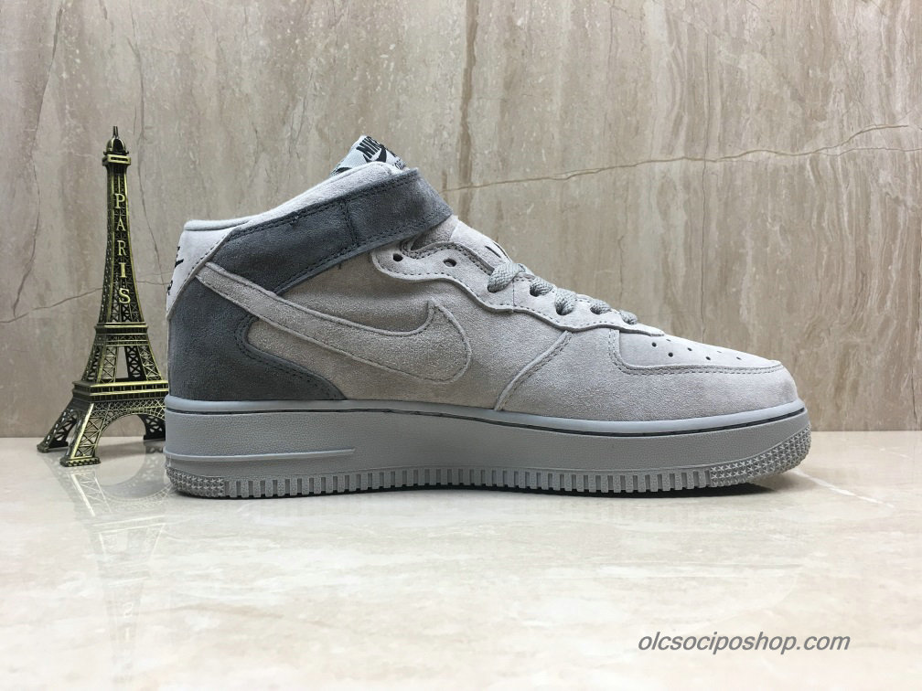 Nike Air Force 1 Mid Suede Szürke Cipők (807618-200)