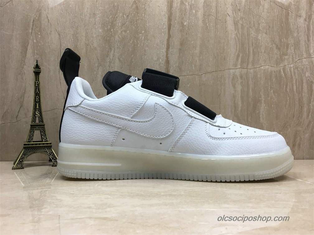 Férfi Nike Air Force 1 Utility QS Fehér/Fekete Cipők (AV6247-100)