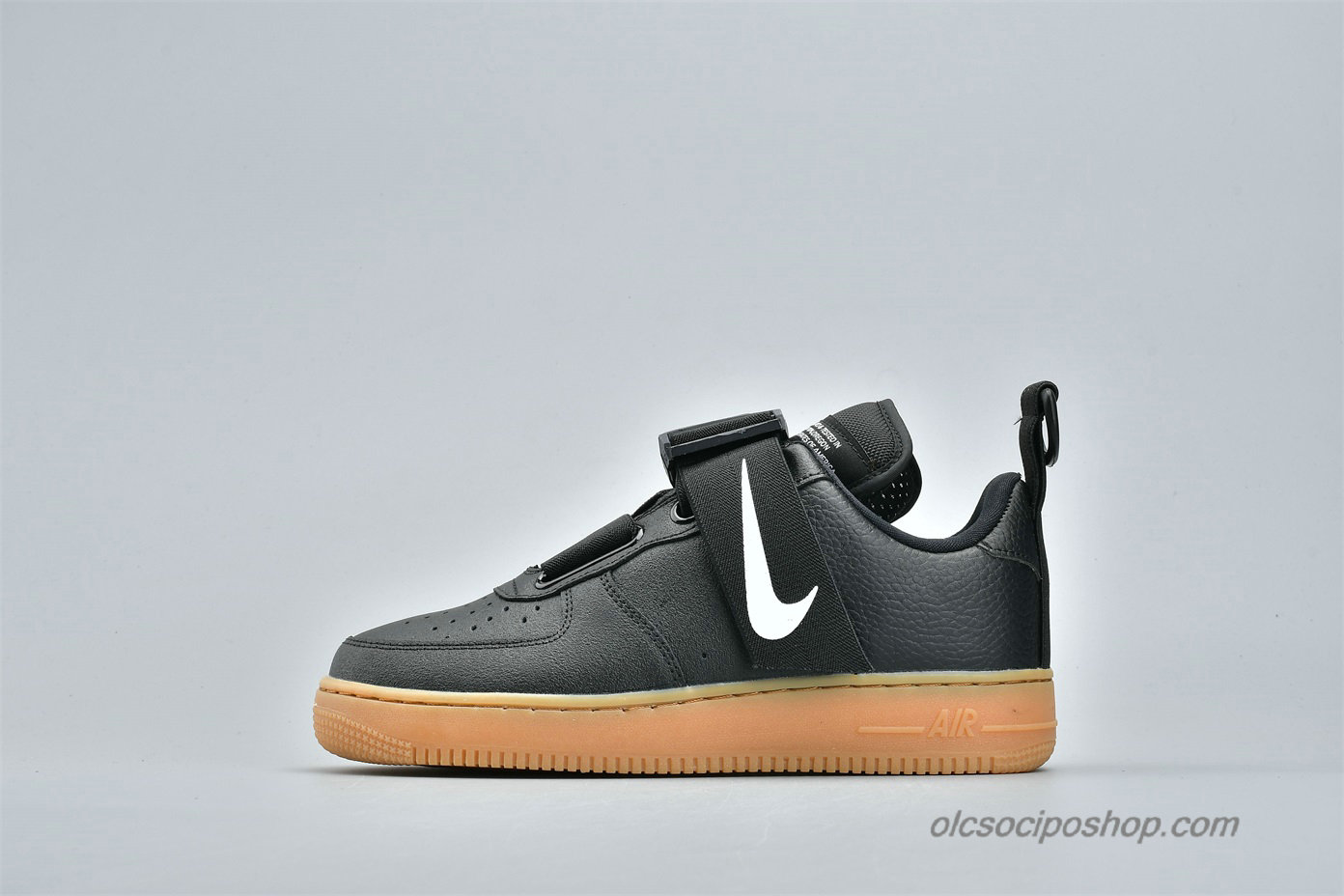 Nike Air Force 1 Utility QS Fekete/Fehér Cipők (AO1531-002)