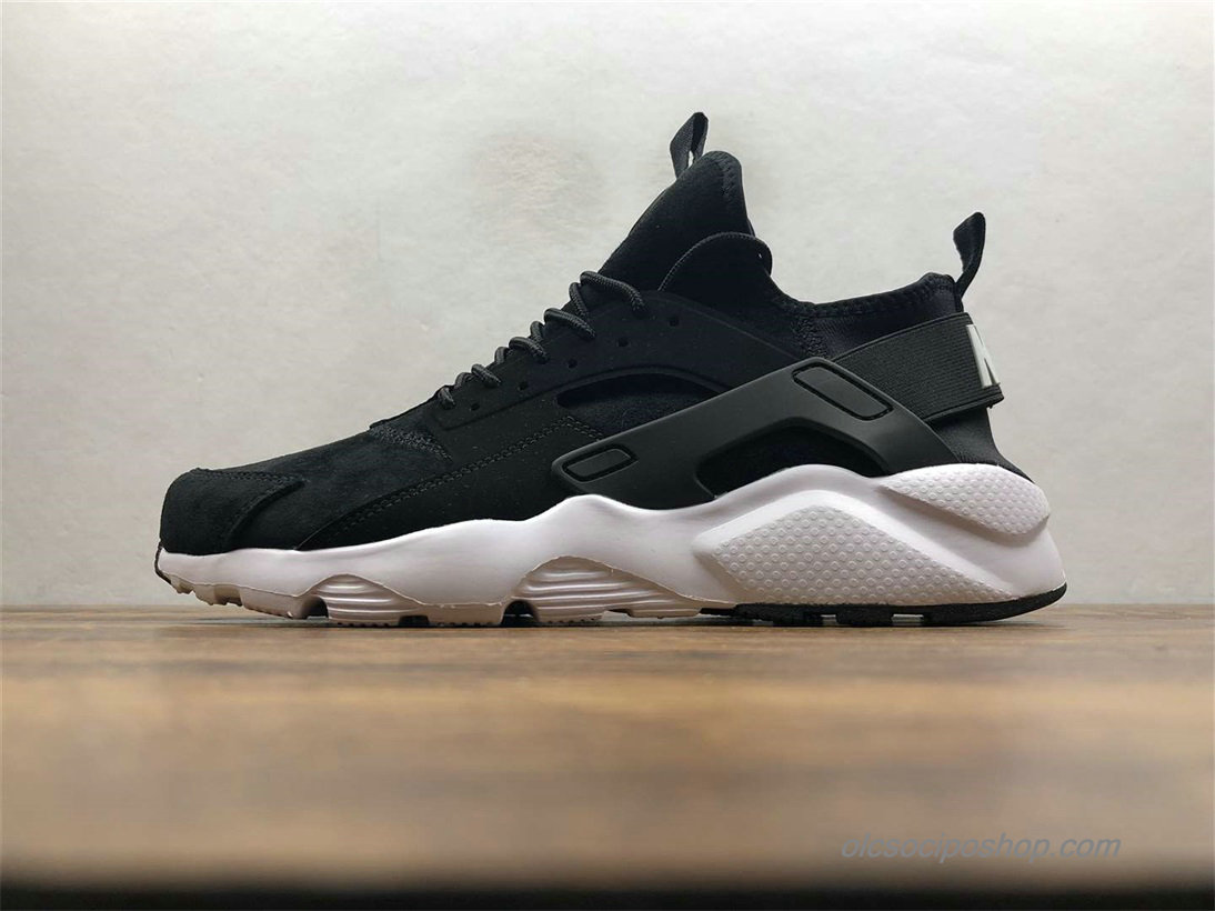 Férfi Nike Air Huarache Run Premium Fekete/Fehér Cipők (829669-662)