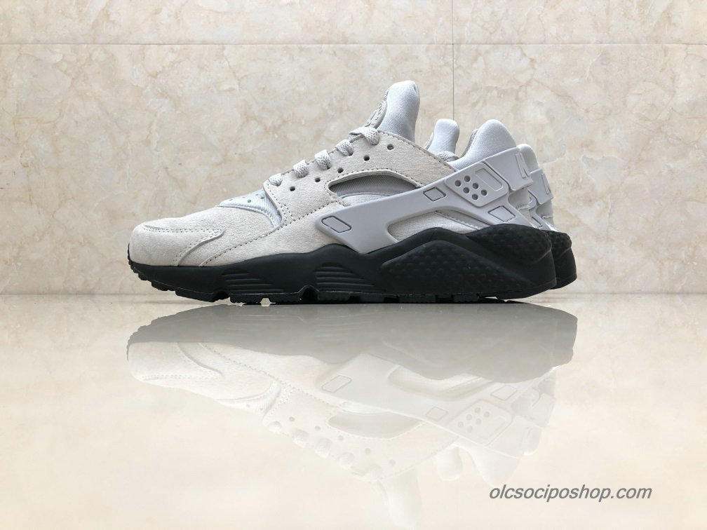 Nike Air Huarache Run Premium Hamu Szürke/Fekete Cipők (852628-003)