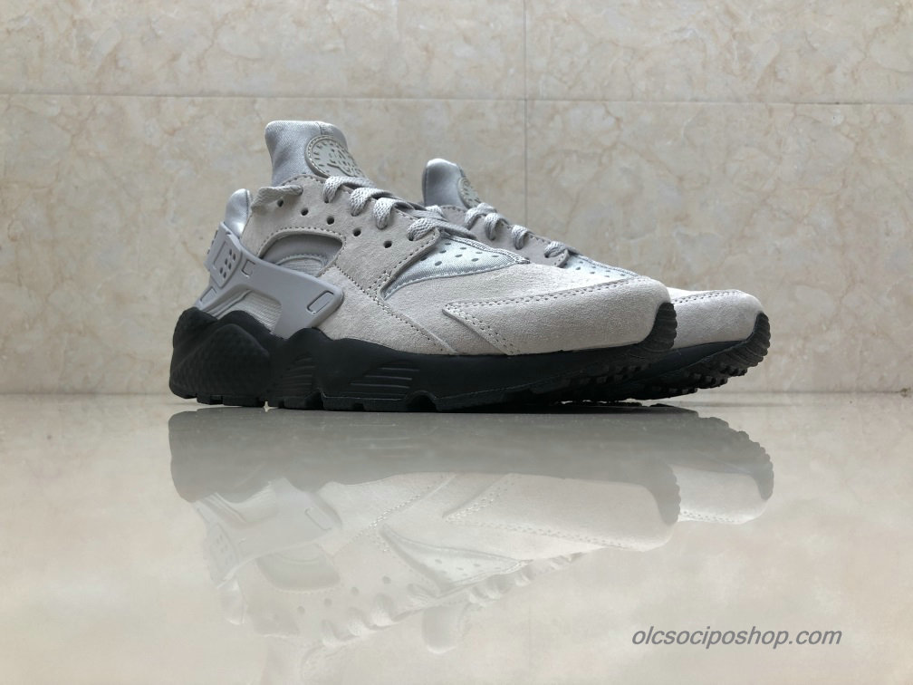 Nike Air Huarache Run Premium Hamu Szürke/Fekete Cipők (852628-003)