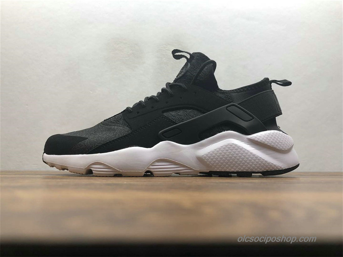 Nike Air Huarache Run Ultra Fekete/Szürke/Fehér Cipők (753889-993)