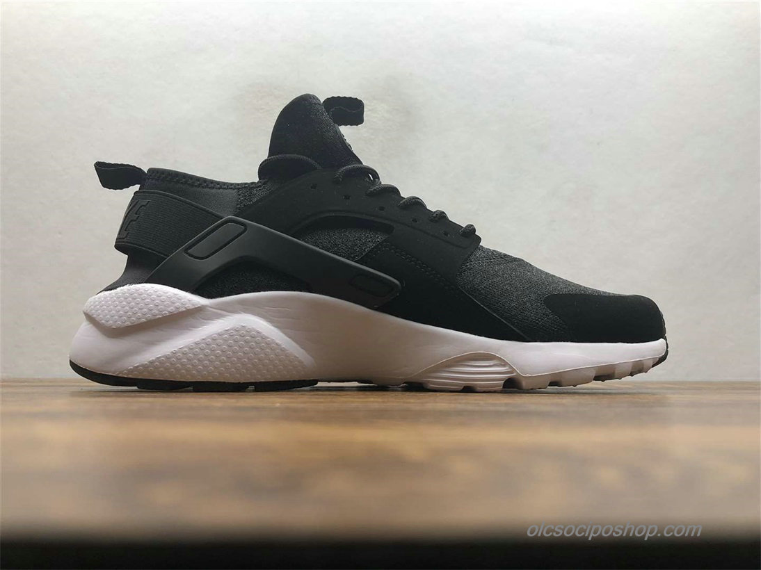 Nike Air Huarache Run Ultra Fekete/Szürke/Fehér Cipők (753889-993)