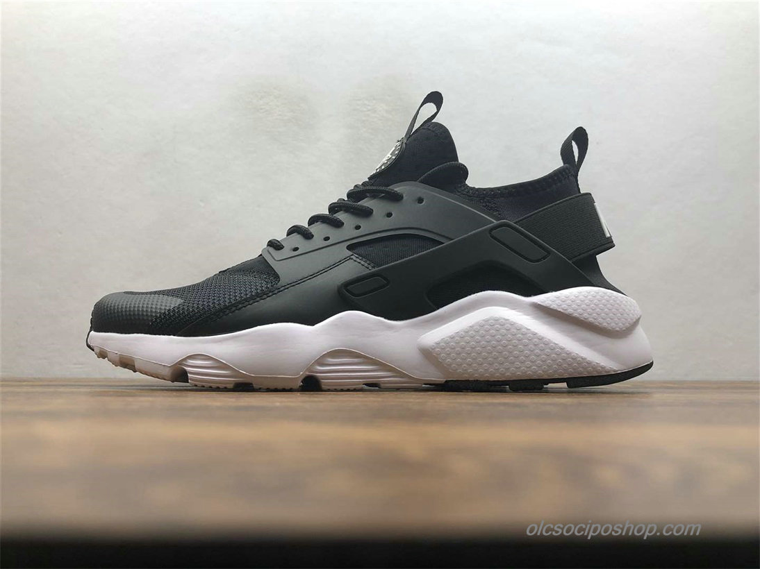 Nike Air Huarache Run Ultra Fekete/Fehér Cipők (819685-001)