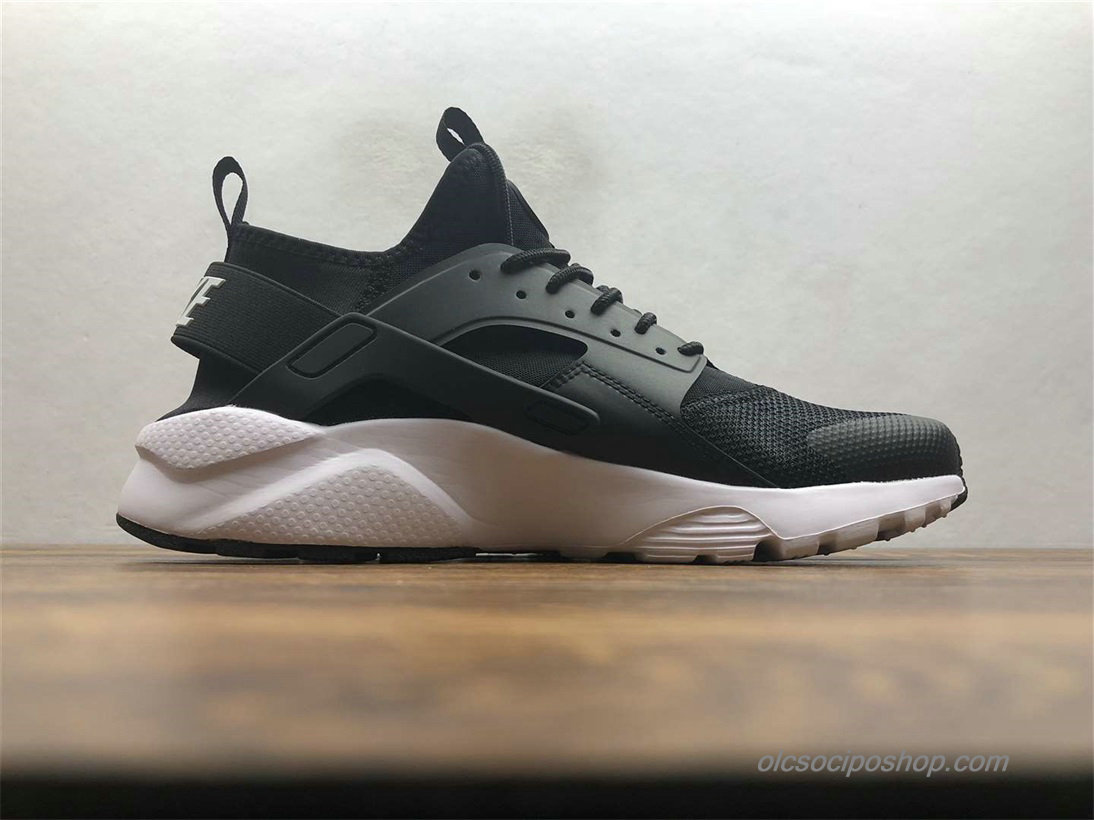 Nike Air Huarache Run Ultra Fekete/Fehér Cipők (819685-001)