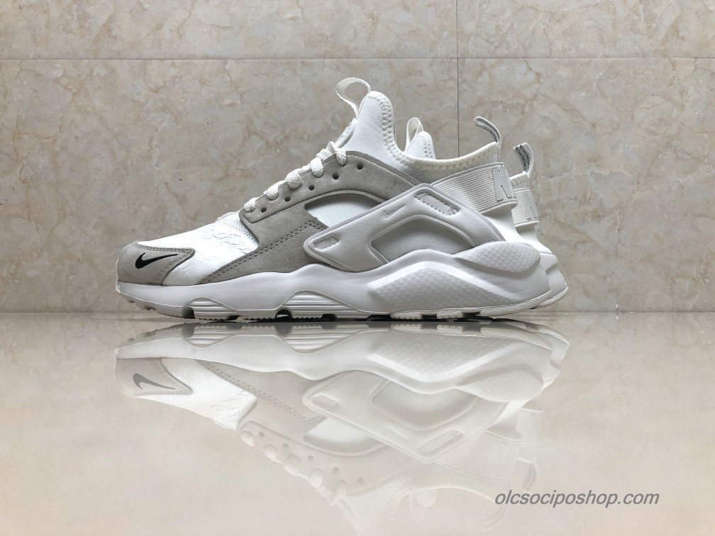 Nike Air Huarache Run Ultra Fehér/Szürke Cipők (829669-100)