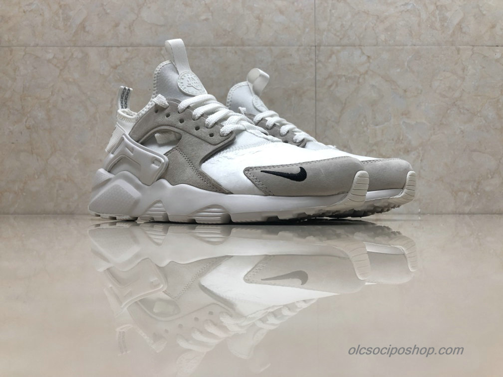 Nike Air Huarache Run Ultra Fehér/Szürke Cipők (829669-100)