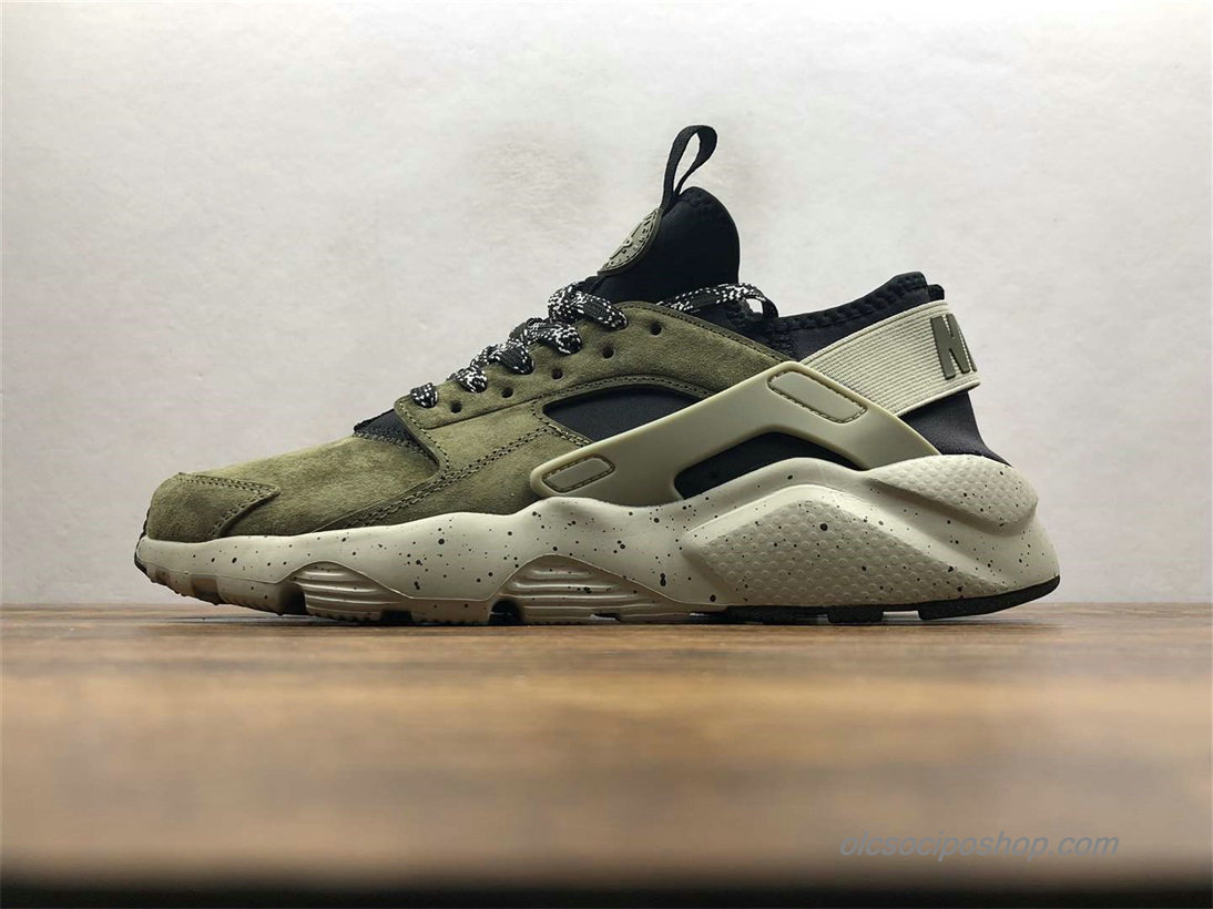 Nike Air Huarache Run Ultra Olajbogyó/Fekete Cipők (829669-333)