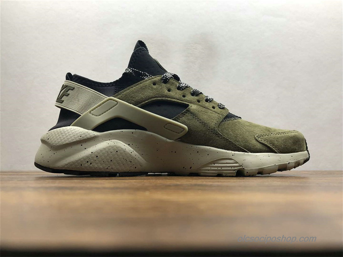 Nike Air Huarache Run Ultra Olajbogyó/Fekete Cipők (829669-333)