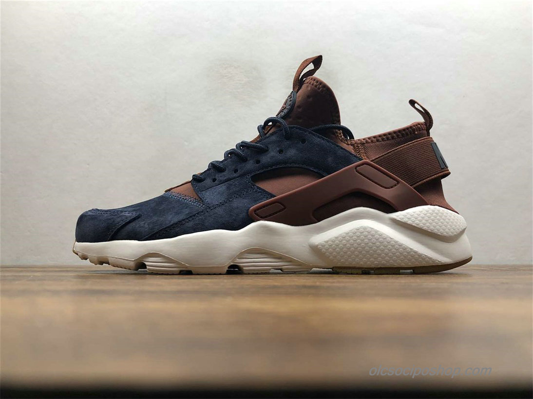 Nike Air Huarache Run Ultra Sötétkék/Csokoládé/Fehér Cipők (829669-668)