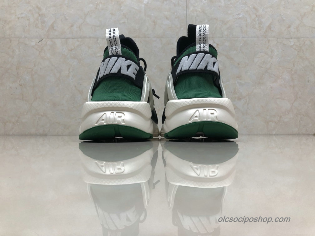 Nike Air Huarache Run Ultra Leather Zöld/Fekete Cipők (875842-003)