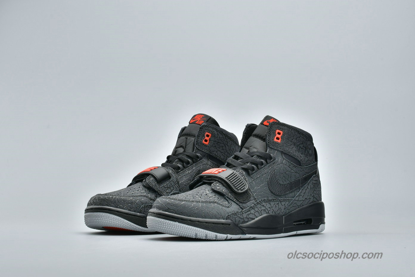 Férfi Air Jordan Legacy 312 Fekete/Narancs/Szürke Cipők (AV3922-006)