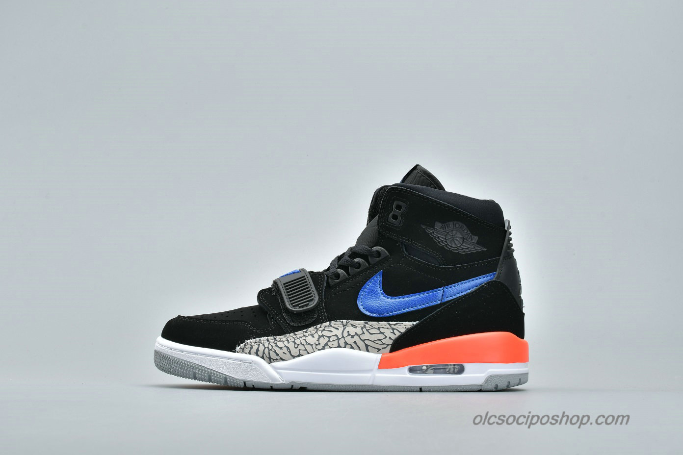 Férfi Air Jordan Legacy 312 Fekete/Kék/Szürke/Narancs Cipők (AV3922-048)