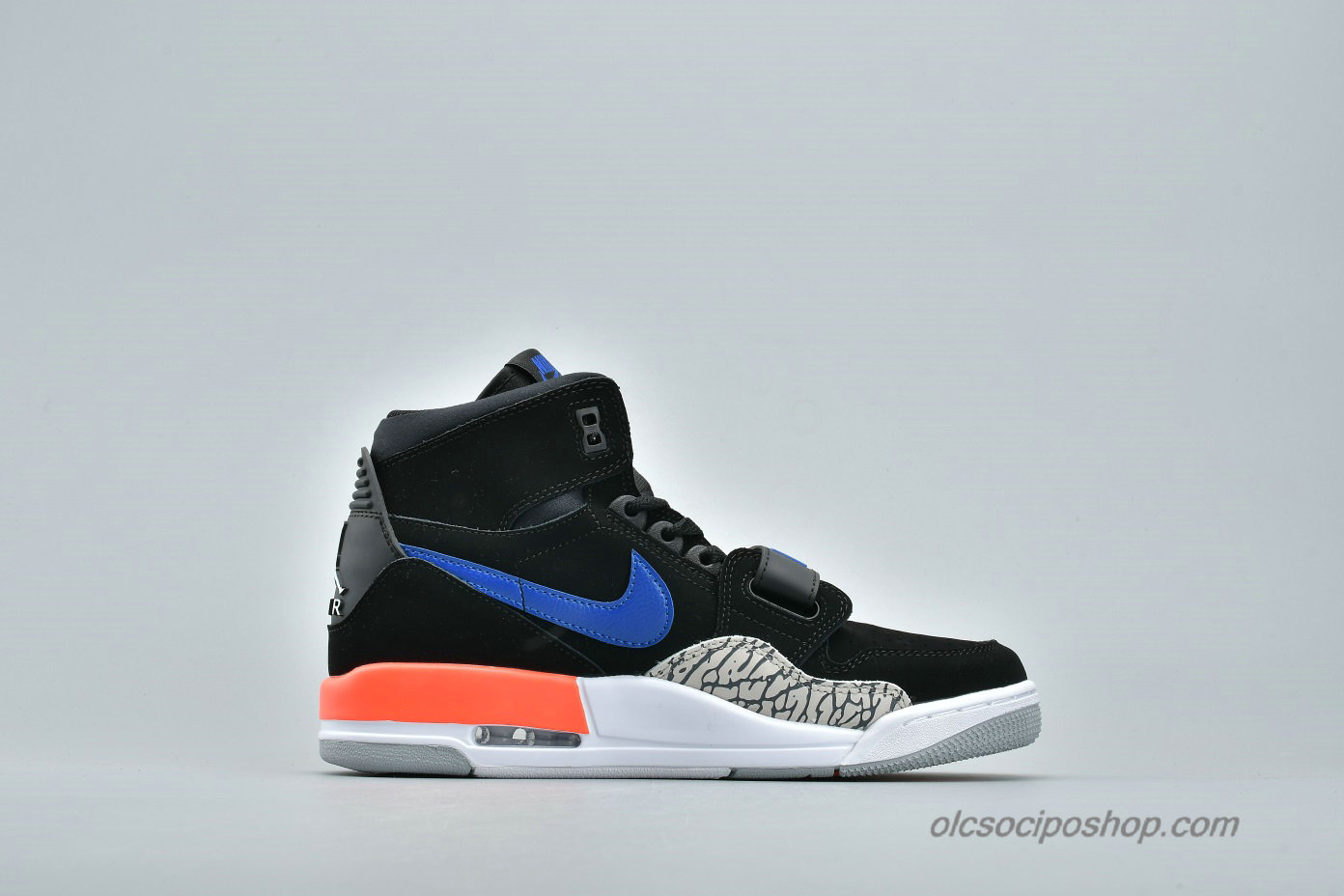 Férfi Air Jordan Legacy 312 Fekete/Kék/Szürke/Narancs Cipők (AV3922-048)