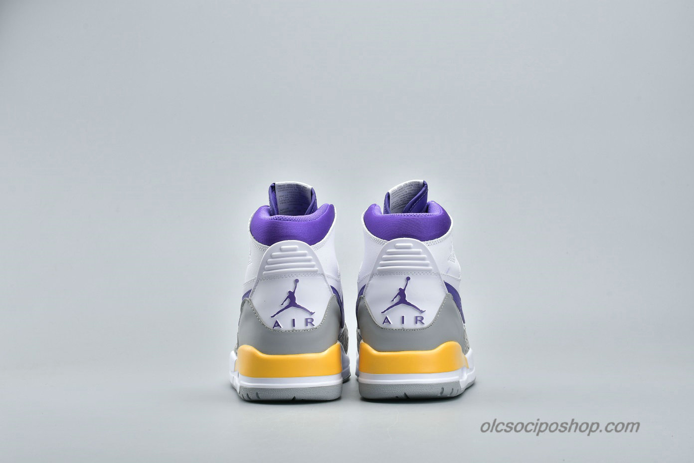 Férfi Air Jordan Legacy 312 Fehér/Szürke/Lila/Sárga Cipők (AV3922-157)