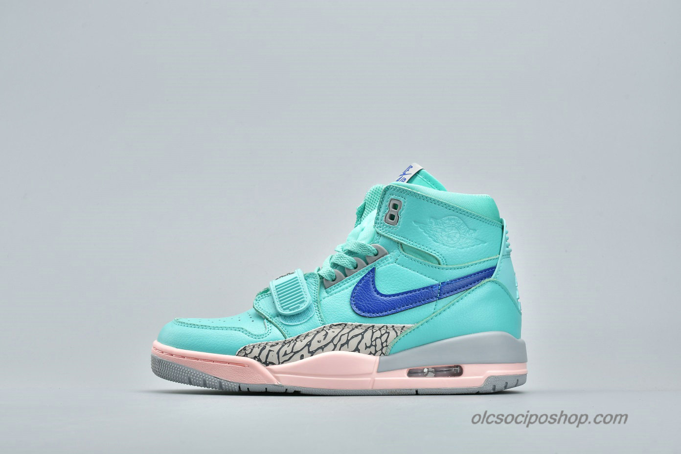 Férfi Air Jordan Legacy 312 Zöld/Szürke/Kék/Rózsaszín Cipők (AV3922-348)