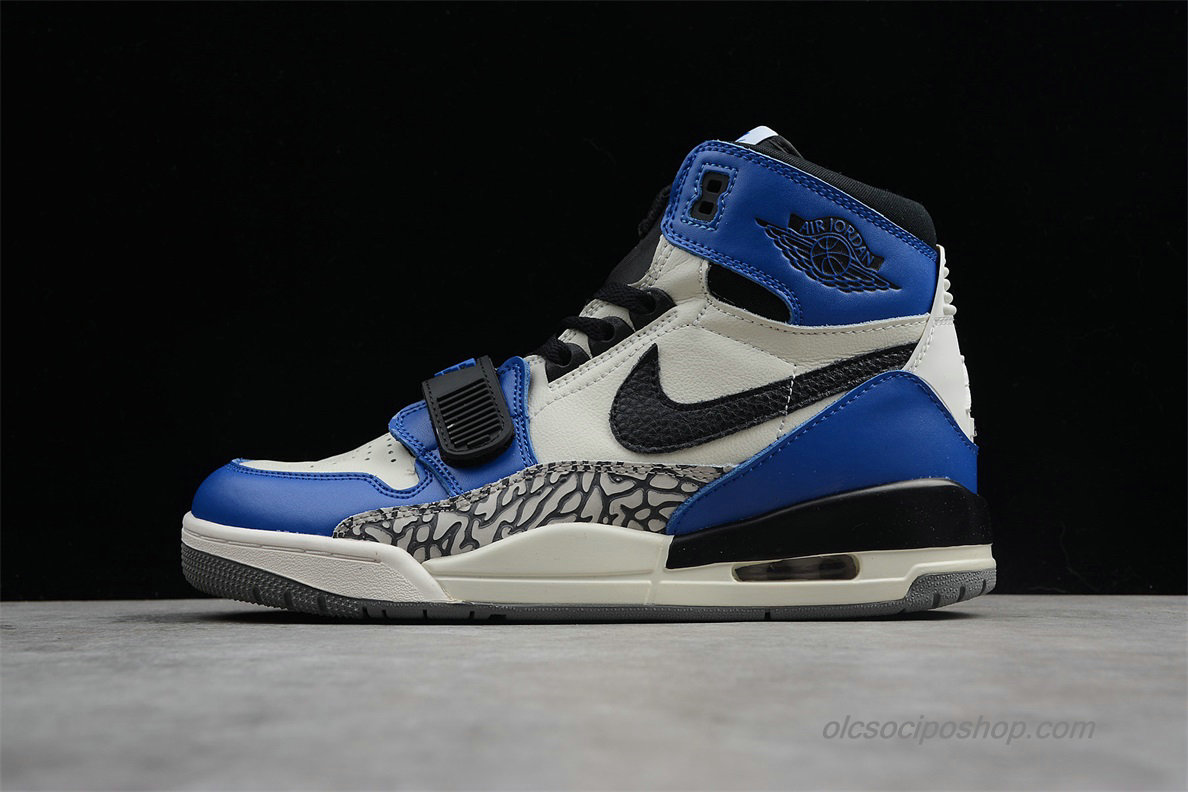 Férfi Air Jordan Legacy 312 NRG Kék/Fehér/Fekete/Szürke Cipők (AQ4160-104)