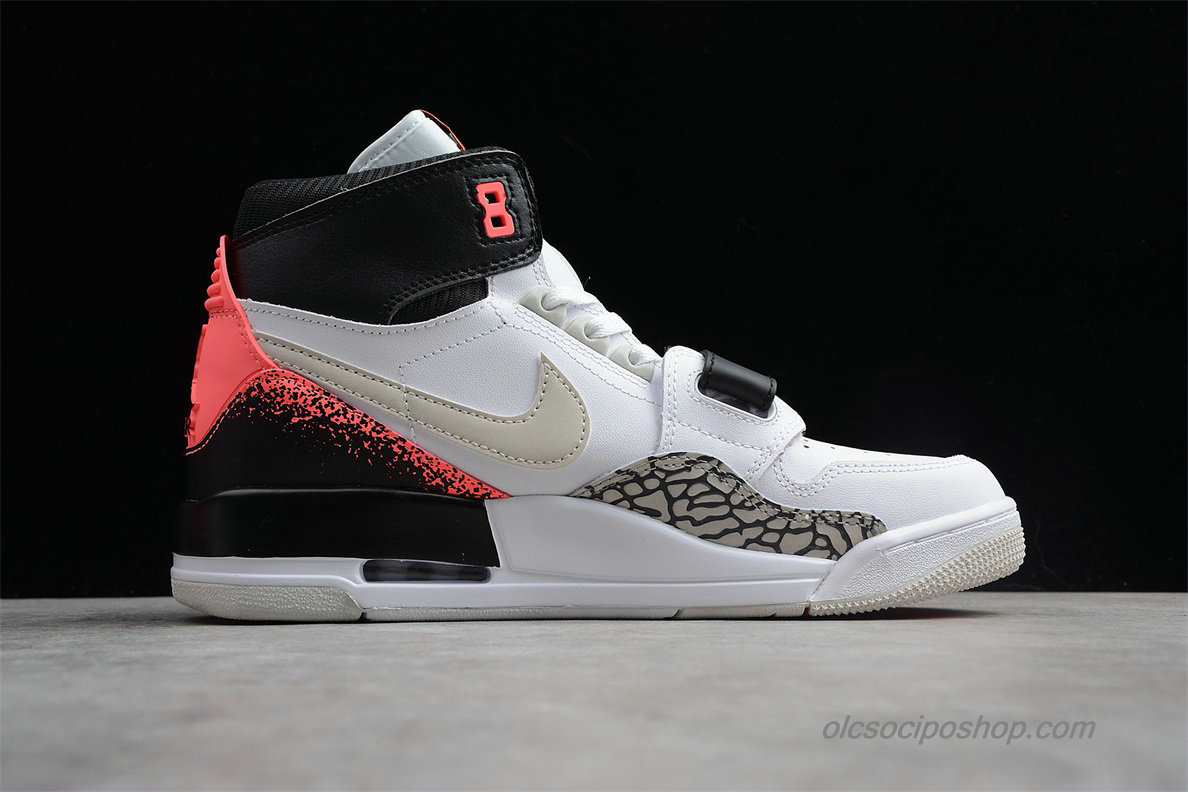 Férfi Air Jordan Legacy 312 NRG Fehér/Rózsaszín/Szürke/Fekete Cipők (AQ4160-108)