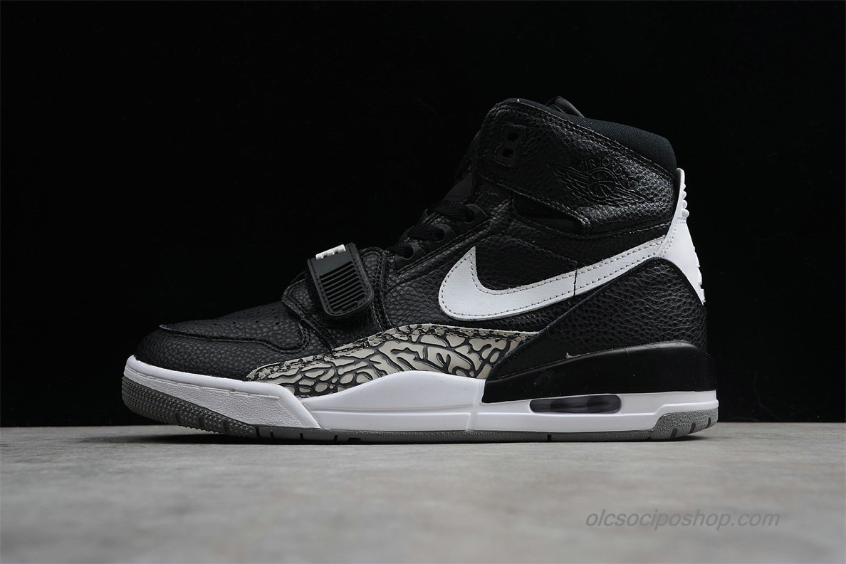 Férfi Air Jordan Legacy 312 NRG Fekete/Fehér/Szürke Cipők (AV3922-001)