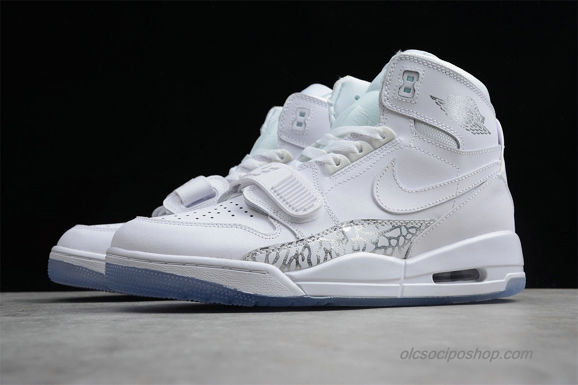 Férfi Air Jordan Legacy 312 NRG Fehér/Ezüst Cipők (AV3922-100)