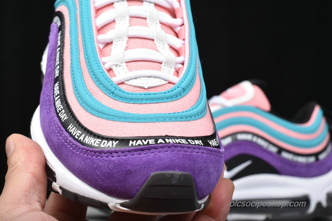 Női Nike Air Max 97 Lila/Rózsaszín/Kék/Fekete Cipők