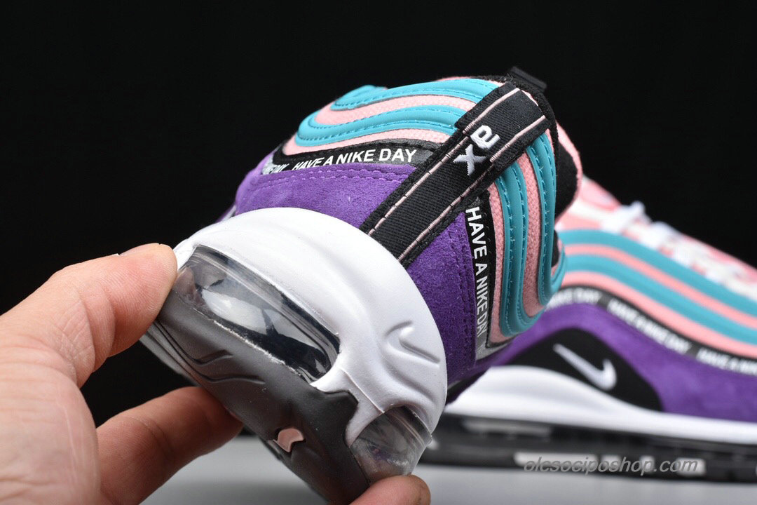 Női Nike Air Max 97 Lila/Rózsaszín/Kék/Fekete Cipők