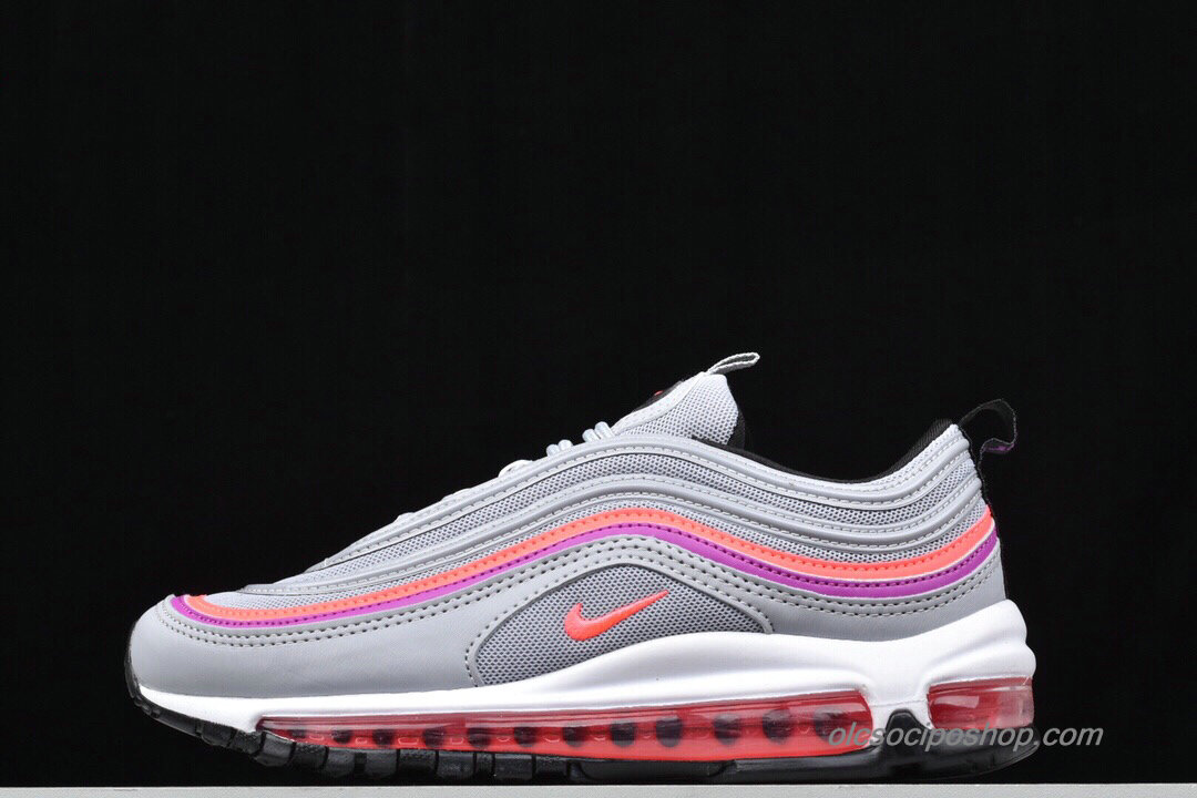 Női Nike Air Max 97 Szürke/Narancs/Lila Cipők