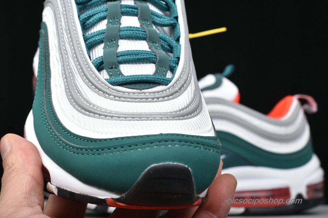 Nike Air Max 97 Fehér/Zöld/Narancs Cipők